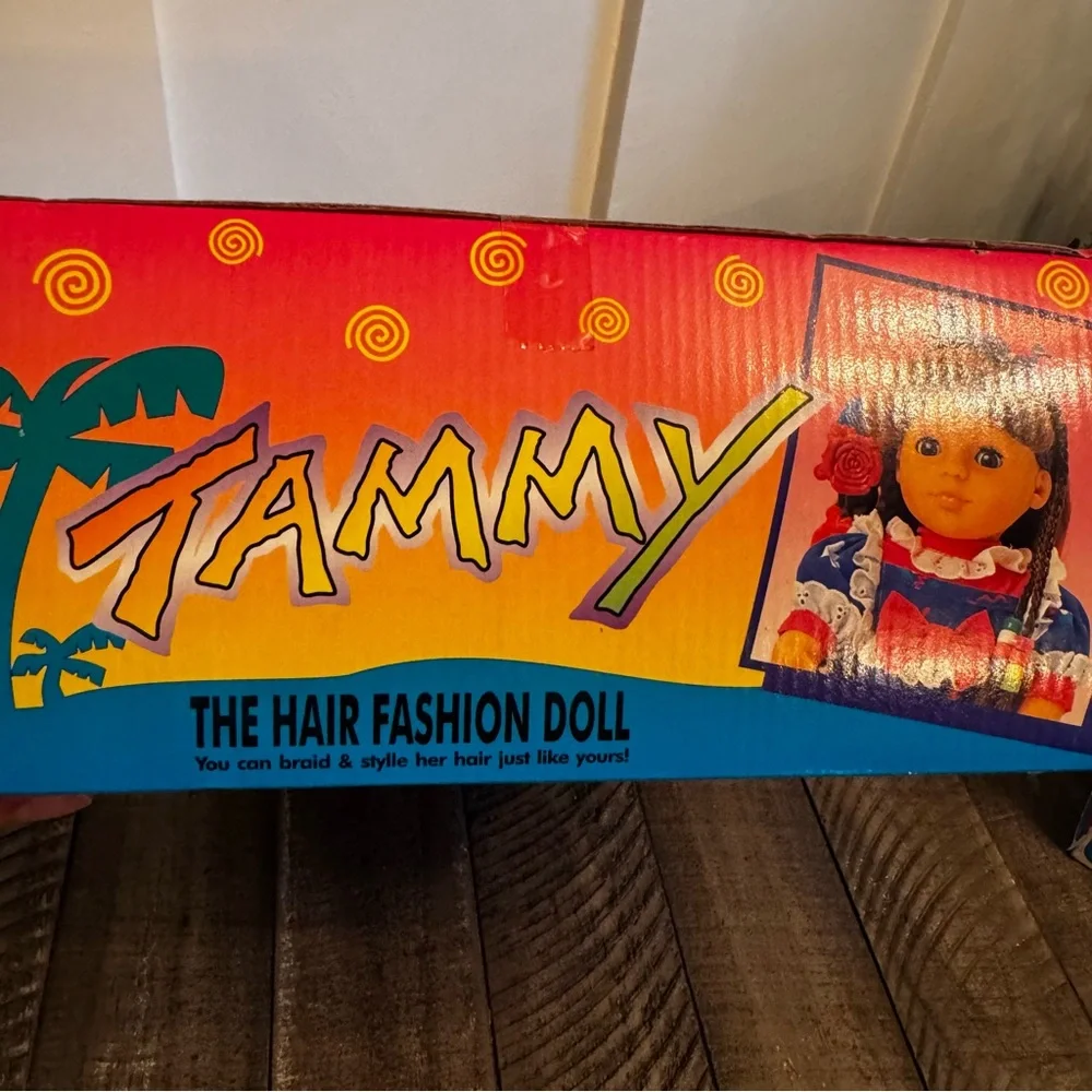 Vintage‎ Gigo Doll Tammy The Hair Fashion Doll Brunette Accessories New